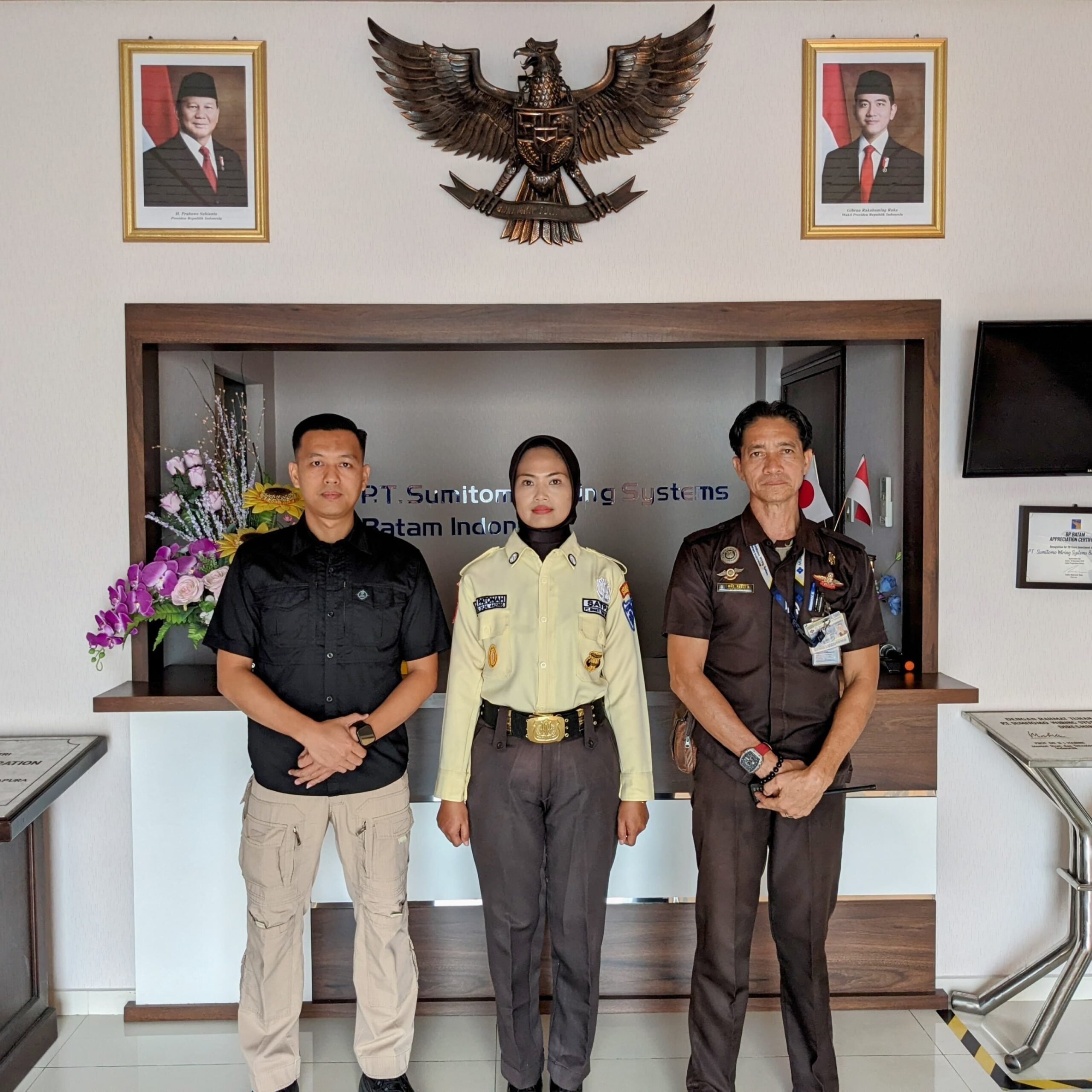 Bhatara Raih Kepercayaan Baru, Tempatkan Secwan di PT Sumitomo Wiring System Batam