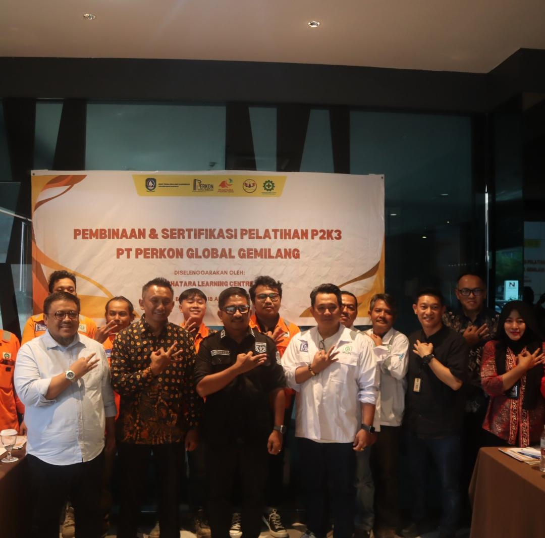 Wujud Menjaga Budaya K3 Perusahaan, Bhatara Buka Pelatihan P2K3 Bersama Disnaker Kepri