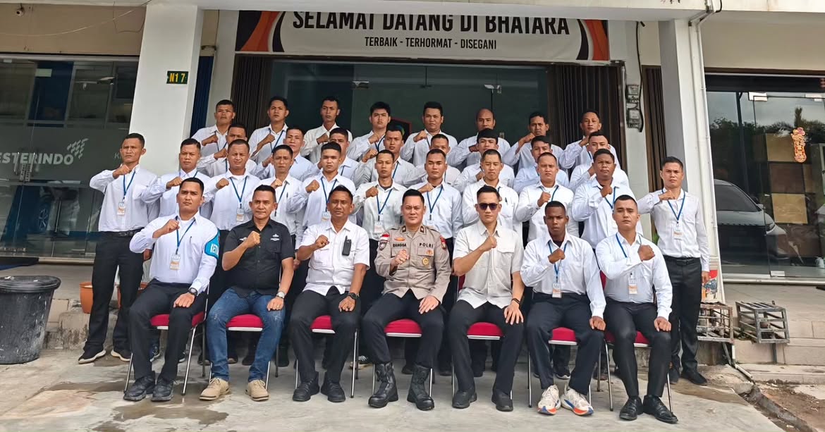 KEMBALI GELAR DIKLAT SATPAM PRATAMA, BHATARA KOMIT BANGUN SDM KOMPETEN YANG BERKUALITAS